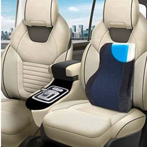 Brookstone - Back Support Lumbar Cushion for Chair/Car